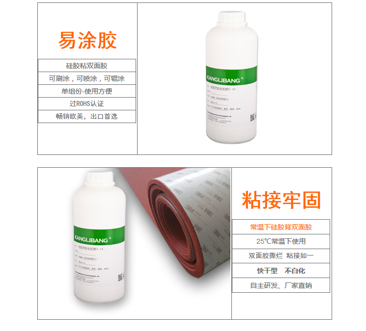 硅胶处理剂产品特性康利邦CL-14系列